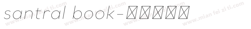 santral book字体转换